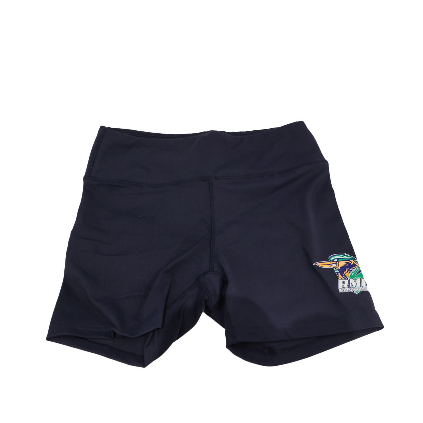 Girls Navy Bike Shorts with RMC Kookaburra Logo