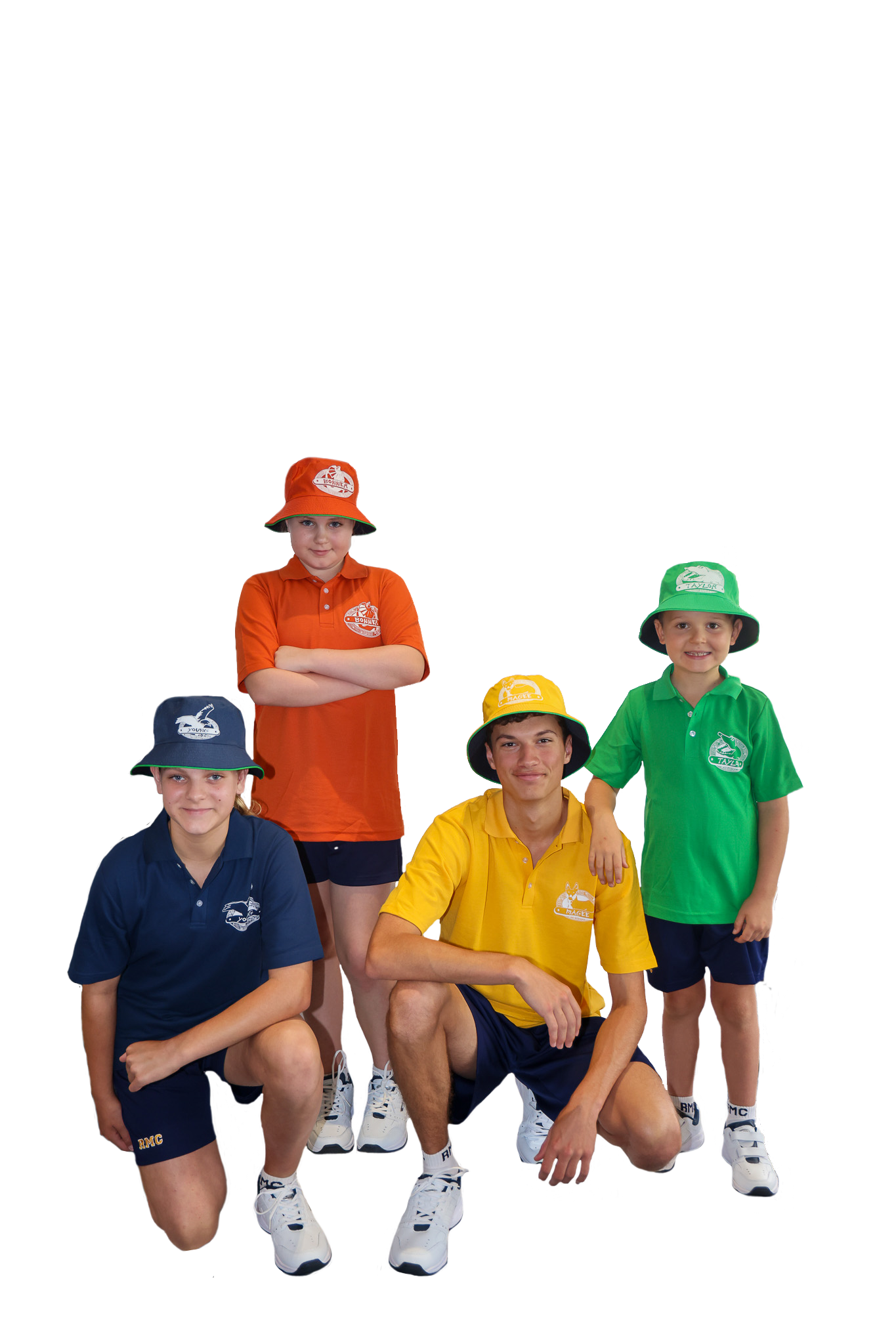 RMC Bucket Hat (House Colour Reversible) All Year Levels