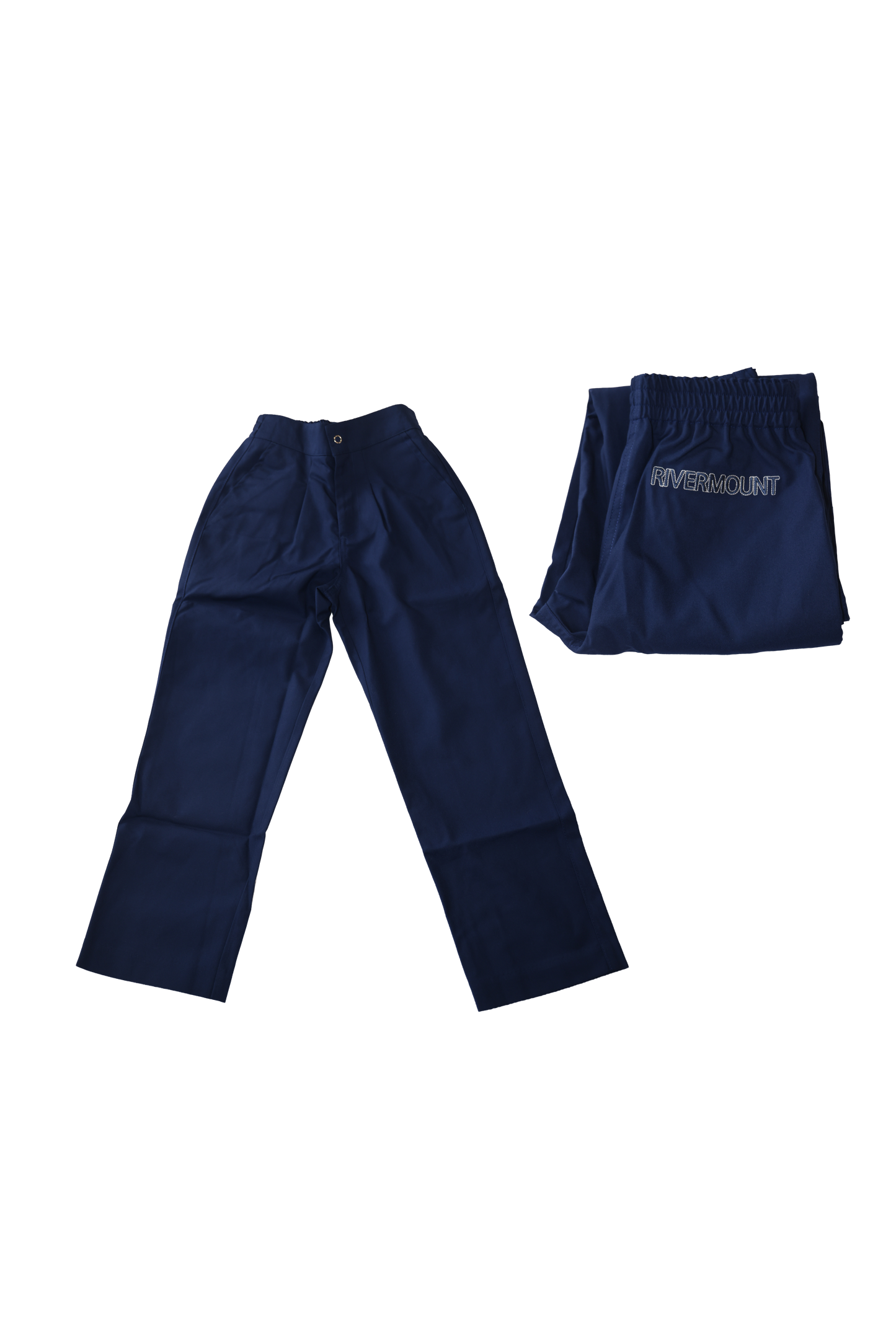 Boys Navy Pants with Rivermount Logo P-6