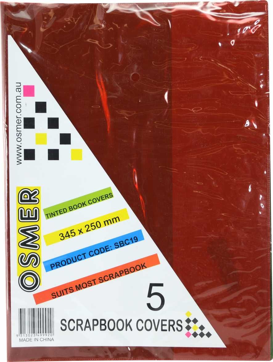 Book Cover - Scrap pkt 5 Translucent