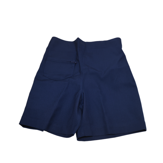 Boys P-3 Navy Shorts with Rivermount logo