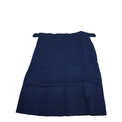 Girls Navy Formal Skirt 4-12