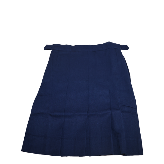 Girls Navy Formal Skirt 4-12