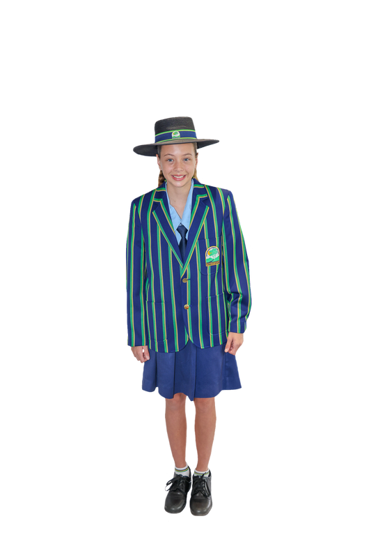 Girls Navy Formal Hat (Akubra)