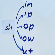 Qld Q Beginners Alphabet -Consonant Diag