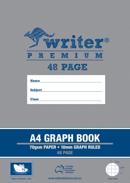 Graph Book A4 10mm
