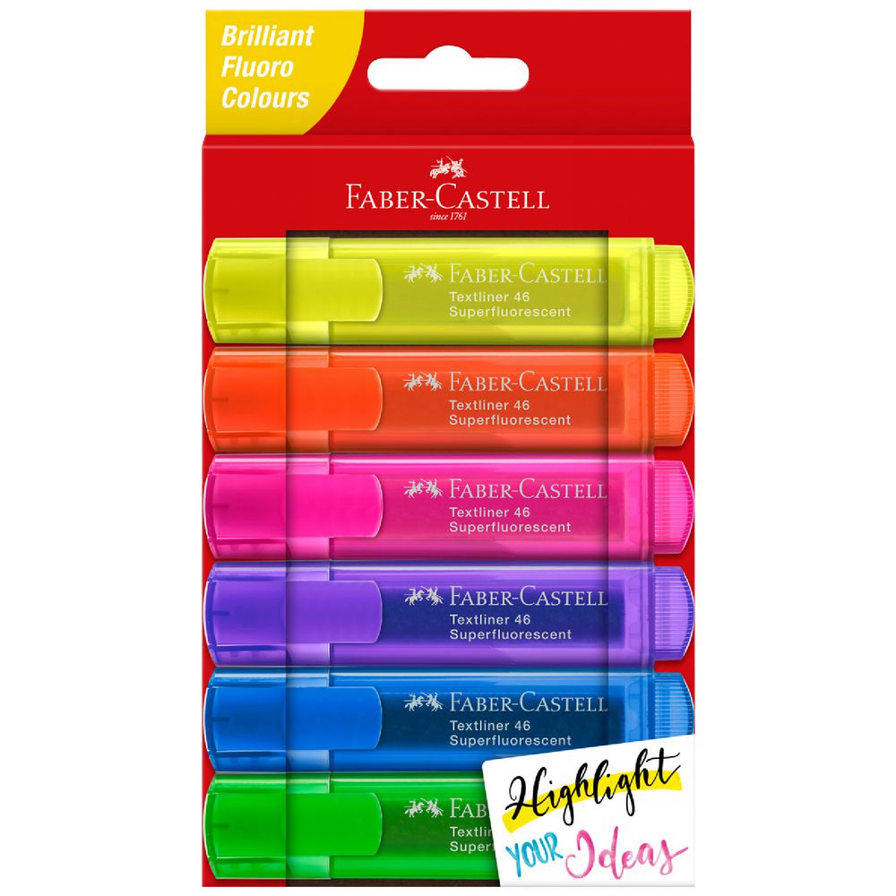 Highlighter - 6 pack