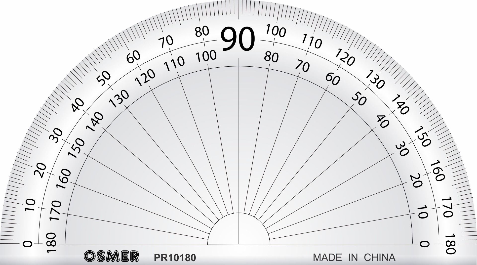 Protractor 180 – Rivermount College