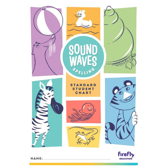Sound Waves Spelling - Student Chart