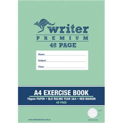 Exercise Book A4 48pg Years 3/4