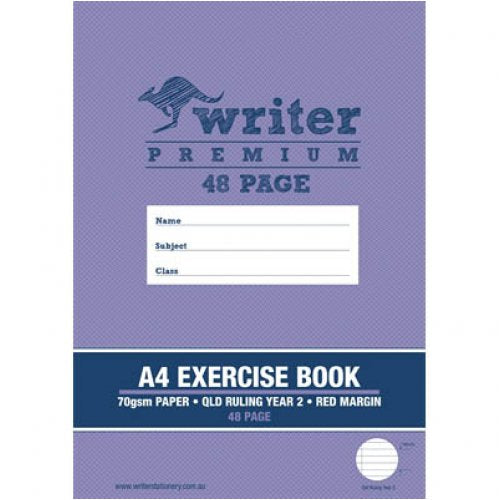 Exercise Book A4 48pg  Year 2